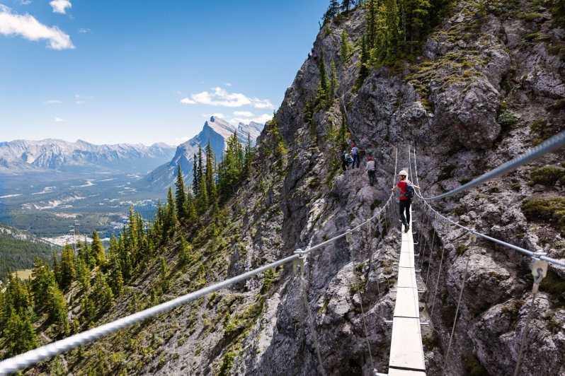 Banff Escalada guiada en vía ferrata de 2,5 ó 4 horas al Monte Norquay