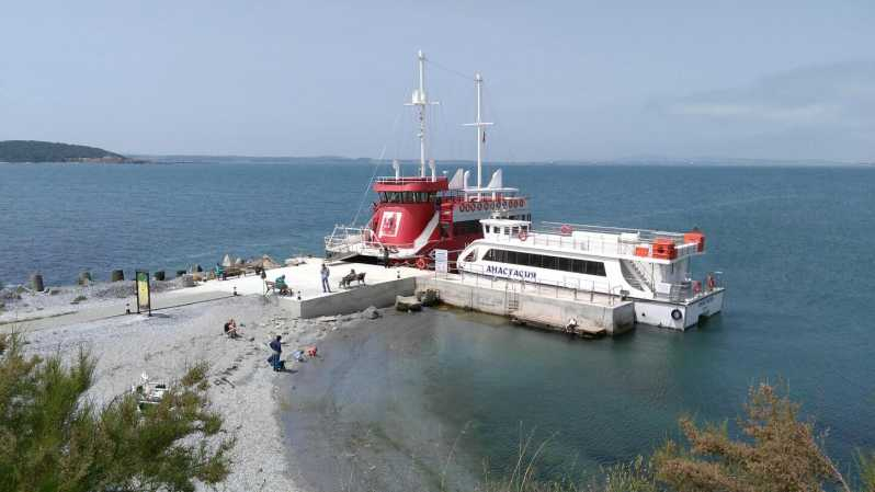 Burgas: Viaje de ida y vuelta en barco a la isla de Santa Anastasia