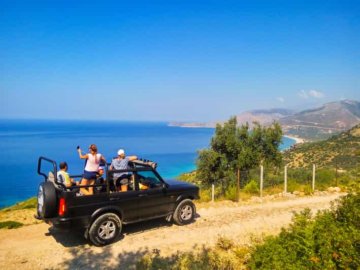 Saranda : Safari de un día en jeep con playa secreta