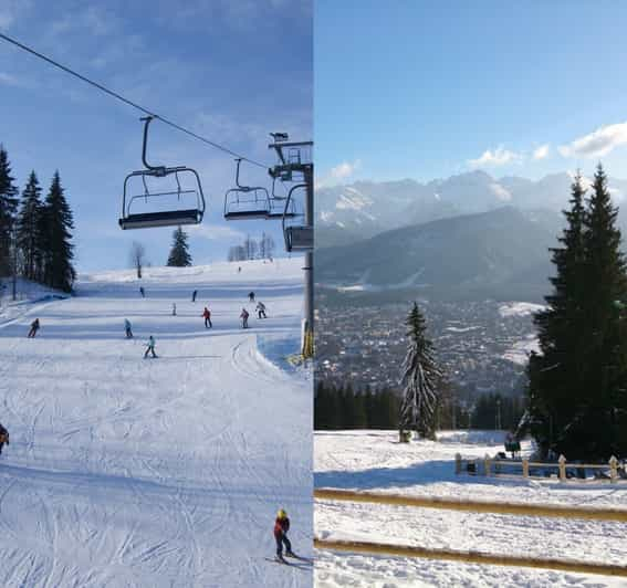 Desde Cracovia: Esquí en Witów y Excursión a Zakopane