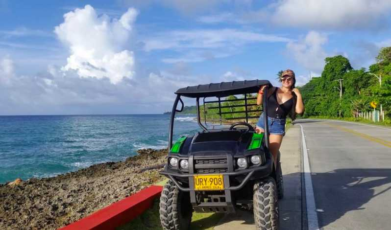 San Andrés: Alquiler de carritos de golf de 2 plazas