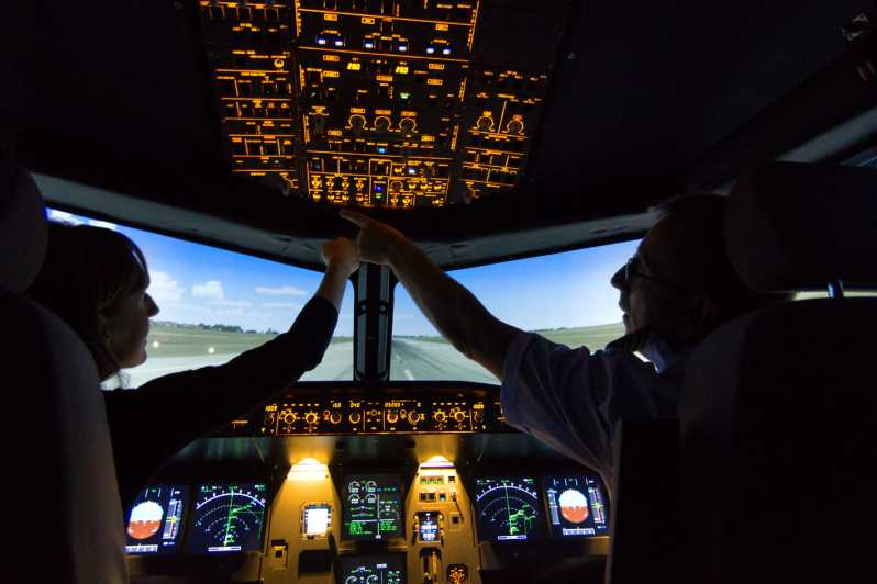Leipzig: Simulación de vuelo Airbus A320