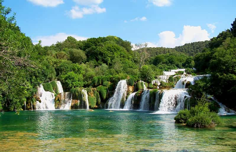 Desde Trogir, Seget y Okrug: Cascadas de Krka y Šibenik