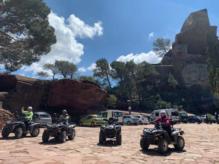 Salou: safari guiado en quad todoterreno con recogida hotel