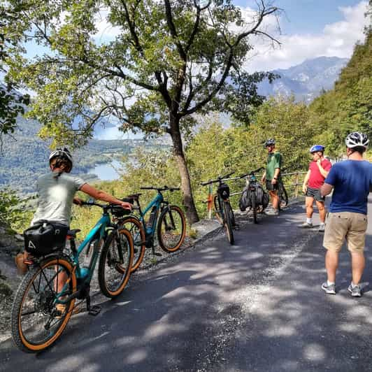 Lago de Como al lago de Lugano: E-Bike Three Panoramic Lakes