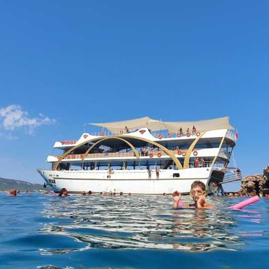 Antalya: Mega Star Tour en barco con comida+desayuno