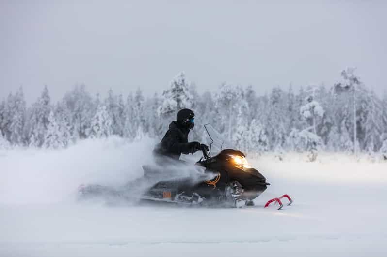 Levi: Aventura de medio día en moto de nieve