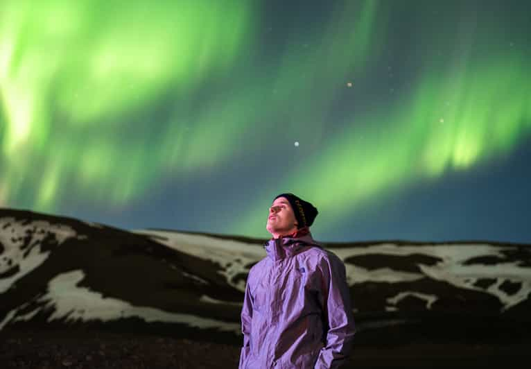 Reikiavik: Cueva de Hielo del Glaciar Langjökulll y Aurora Boreal