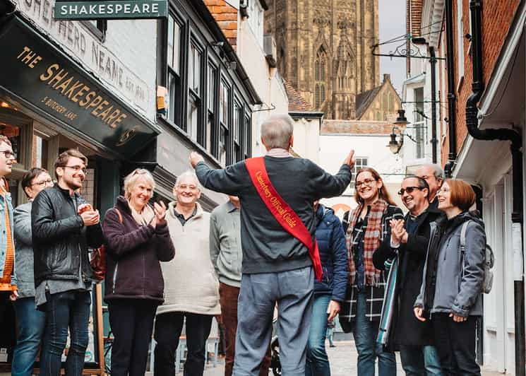 Canterbury: Tour a pie guiado oficial