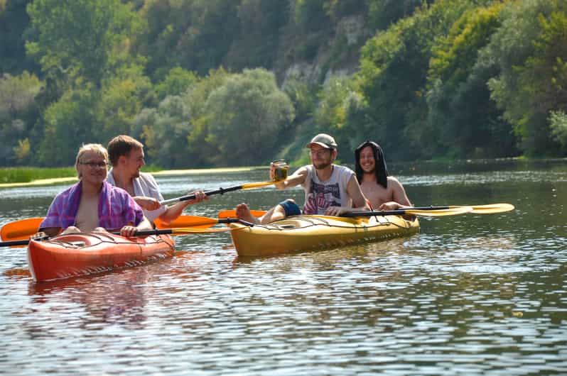 Excursión en kayak por el río Yantra