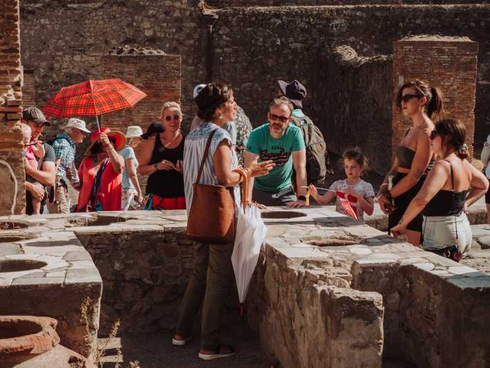 Pompeya: Tour en grupo reducido de Pompeya y Herculano