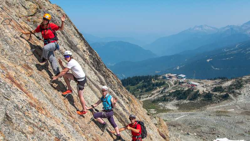 Whistler: experiencia de escalada vía ferrata en la montaña Whistler