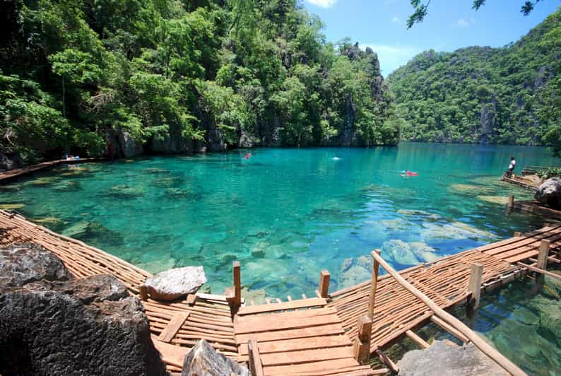 Excursión A a Coron: Excursión al Lago Kayangan y al Arrecife Quin con almuerzo