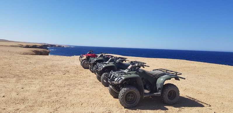 Hurgada: tour en quad o buggy por el mar y las montañas