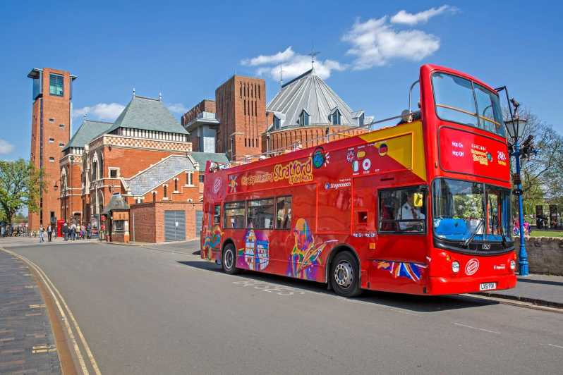 Stratford-upon-Avon: tour en autobús turístico con paradas libres