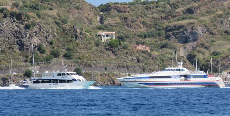 Desde Milazzo: Excursión en barco por Lipari y Stromboli