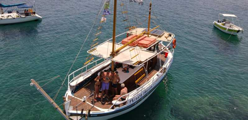 Desde Chania: Excursión en barco a la isla de Lazaretta con parada para nadar