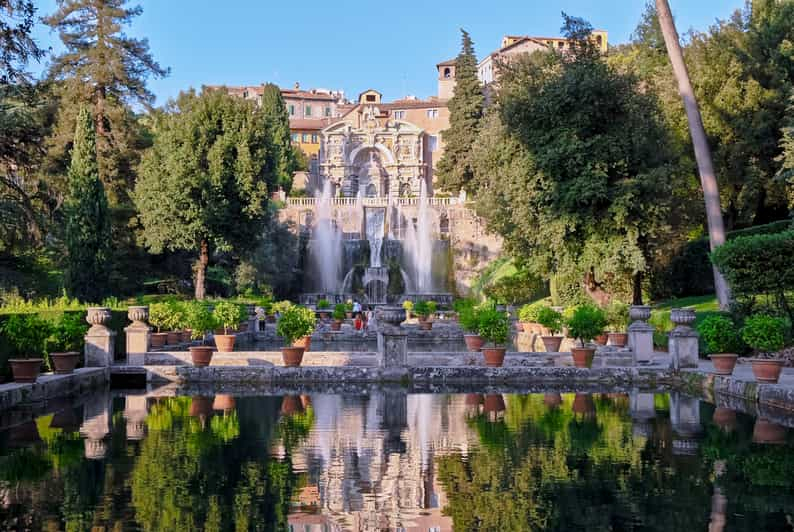 Tívoli: Villa D'Este & Villa Adriana Villae Pass & Pemcards