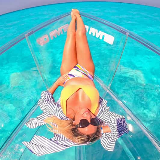 Isla Mujeres: Tour en barco transparente