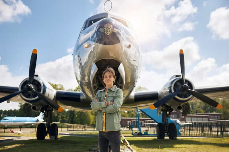 Lelystad: Entrada al Museo de la Aviación Aviodrome