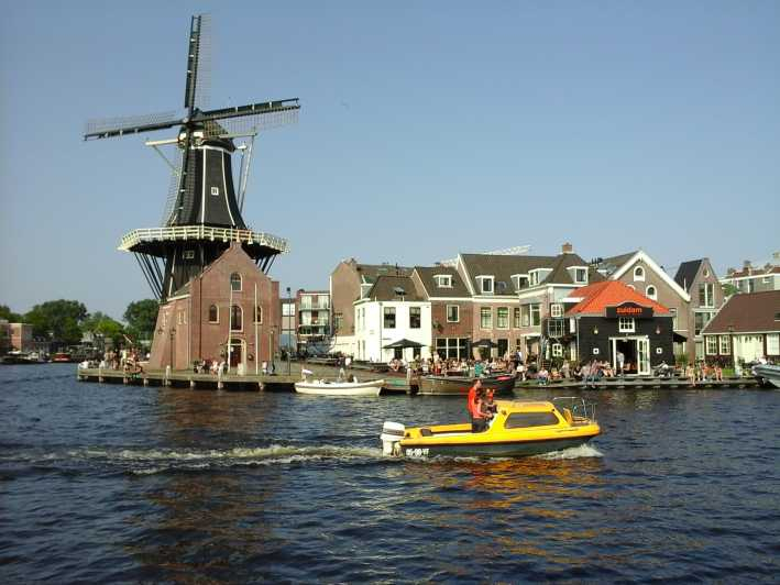 Haarlem: Visita al Molino de Adriaan y al Canal Abierto