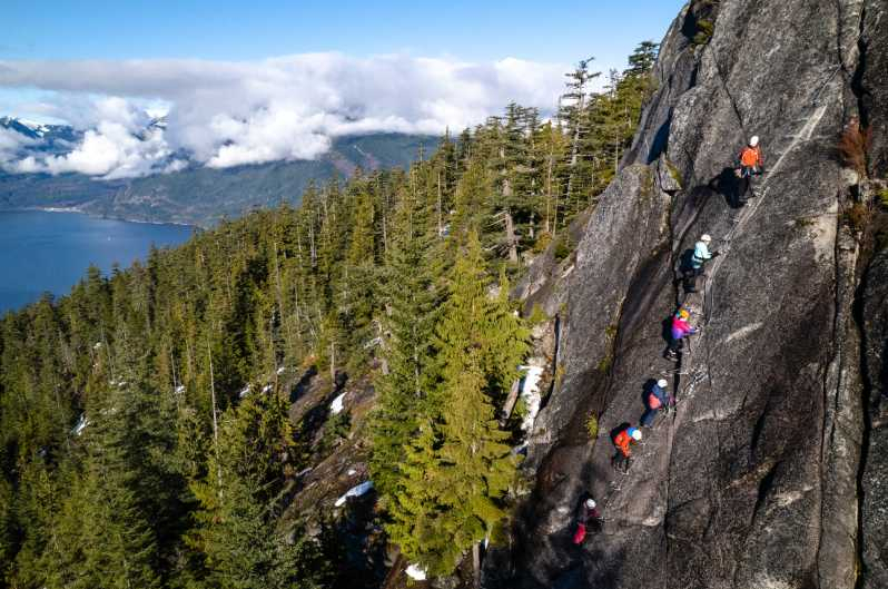 Squamish: aventura de escalada en vía ferrata