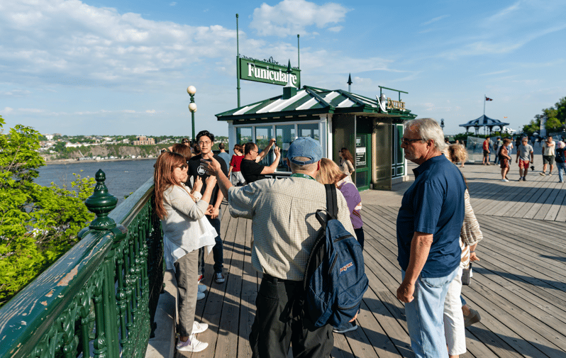 Ciudad de Quebec: Tour a pie del Viejo Quebec con viaje en funicular