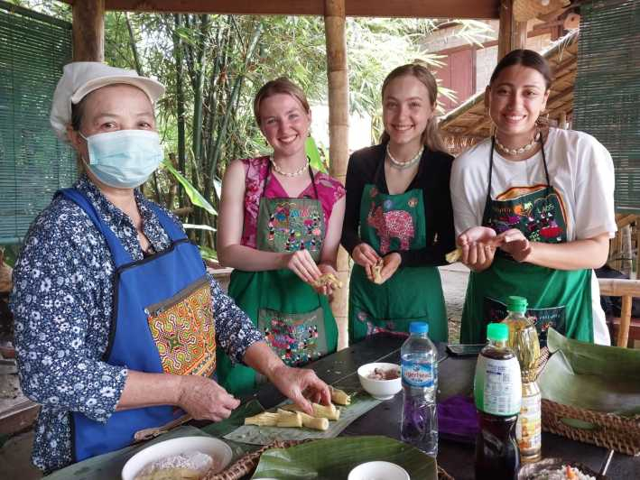 Luang Prabang: Experiencia del Bambú y Excursión a las Cataratas de Kuang Si