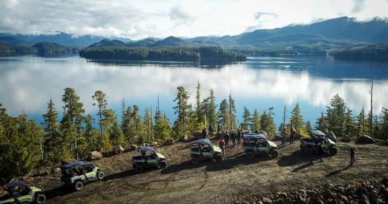 Desde Ketchikan Excursión en todoterreno UTV por el Lago Mahoney con almuerzo