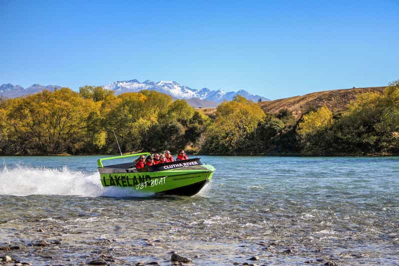 Wanaka: Paseo en moto acuática por el río Clutha