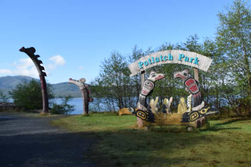 Desde Ketchikan Excursión al Parque Totem de Potlatch y Herring Cove