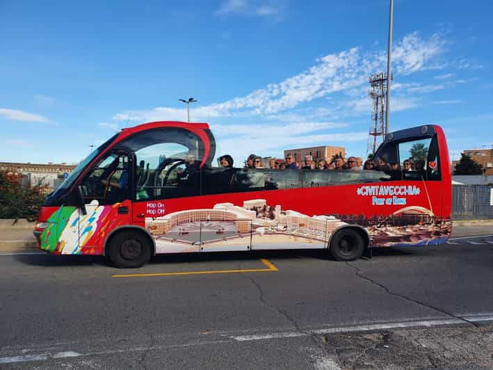 Civitavecchia: Autobús turístico Hop-On Hop-Off