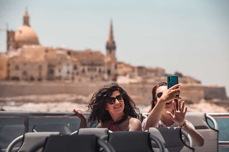 Desde Sliema: La Valeta y el Crucero Panorámico por las Tres Ciudades