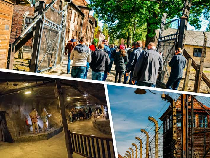 Cracovia: Excursión guiada de un día a Auschwitz y las minas de sal de Wieliczka