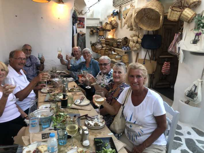 Naxos: Excursión de Degustación de Comida Cultural de los Pueblos Locales