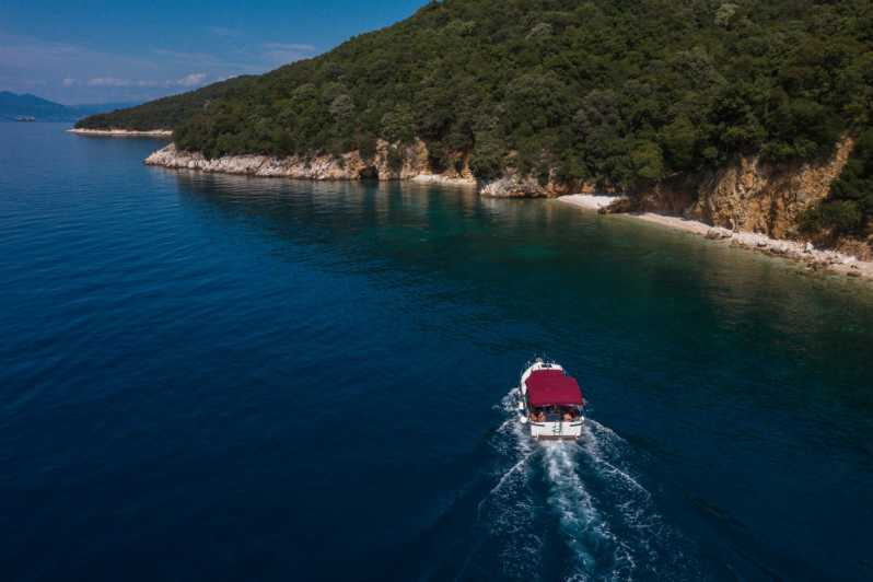 Opatija/Lovran: Excursión en barco a las playas solitarias de la isla Cres