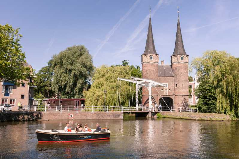 Delft: Paseo en barco por el canal con patrón