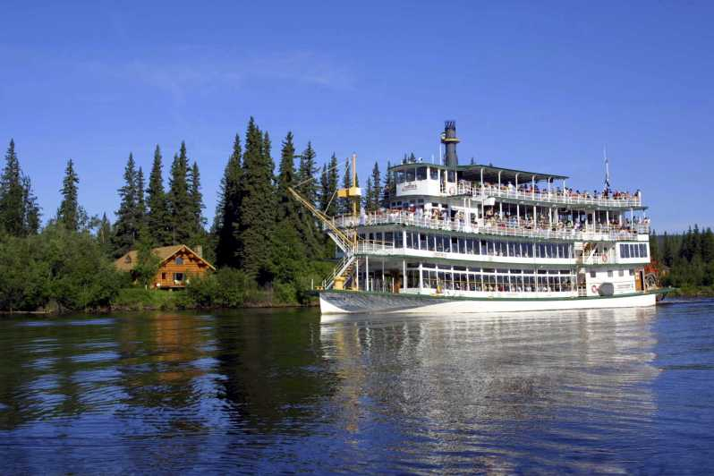 Fairbanks: Crucero en barco por el río y visita a un pueblo