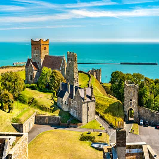 Desde Londres: Visita en coche al Castillo de Dover y los Acantilados Blancos