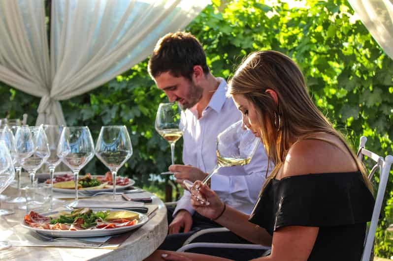 San Gimignano: Cata de vino y aceite con aperitivos toscanos