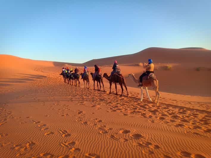 Excursión de 4 días por el desierto de Marrakech a Merzouga Erg chebbi