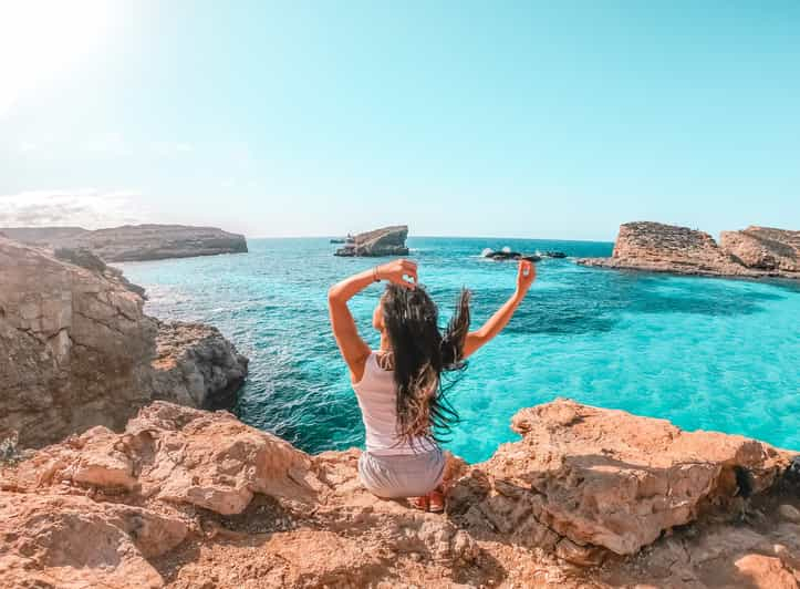 Desde Sliema: Crucero por la Isla de Comino y la Laguna Azul