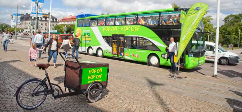 Gotemburgo: Excursión en autobús y barco Hop On-Hop Off de 24 horas