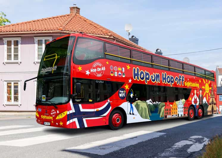 Haugesund: Billete de autobús turístico Hop-On Hop-Off de 1 día