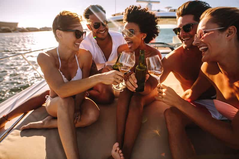 Amalfi Excursión en barco para grupos pequeños al atardecer en la Costa Amalfitana