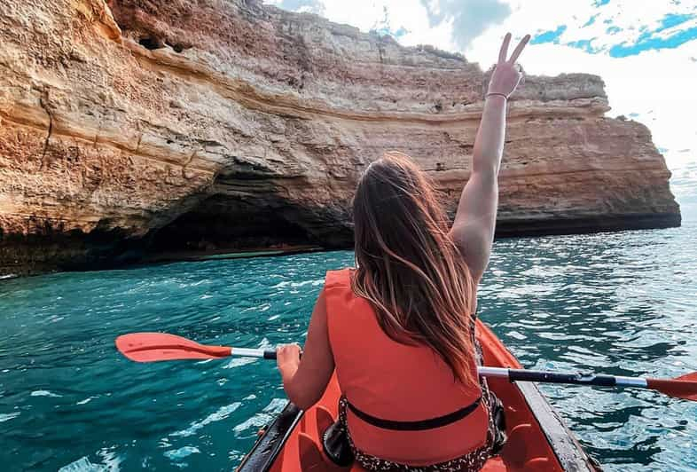 Benagil: Excursión en Kayak por la Cueva Principal