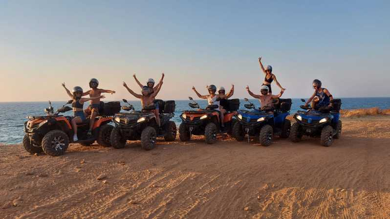 Malia: Safari nocturno en quad todoterreno con cena