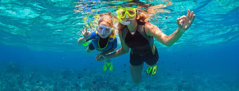 Fajardo: Excursión de snorkel en los arrecifes con bebidas y aperitivos