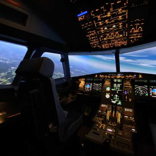 Simulador de vuelo Airbus A320 | 60 minutos de experiencia de vuelo