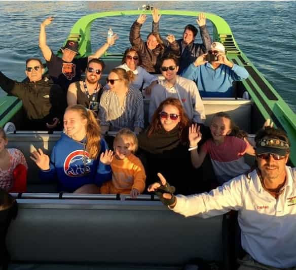 Ciudad de Panamá: Excursión en lancha rápida al atardecer con avistamiento de delfines